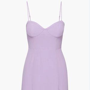 ARITZIA Sunday Best Viola Midi Dress -Amethyst Lilac - Bustier Dress